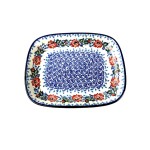 160 Bunzlau Rechthoekige schaal 3214X Valentijnsdag